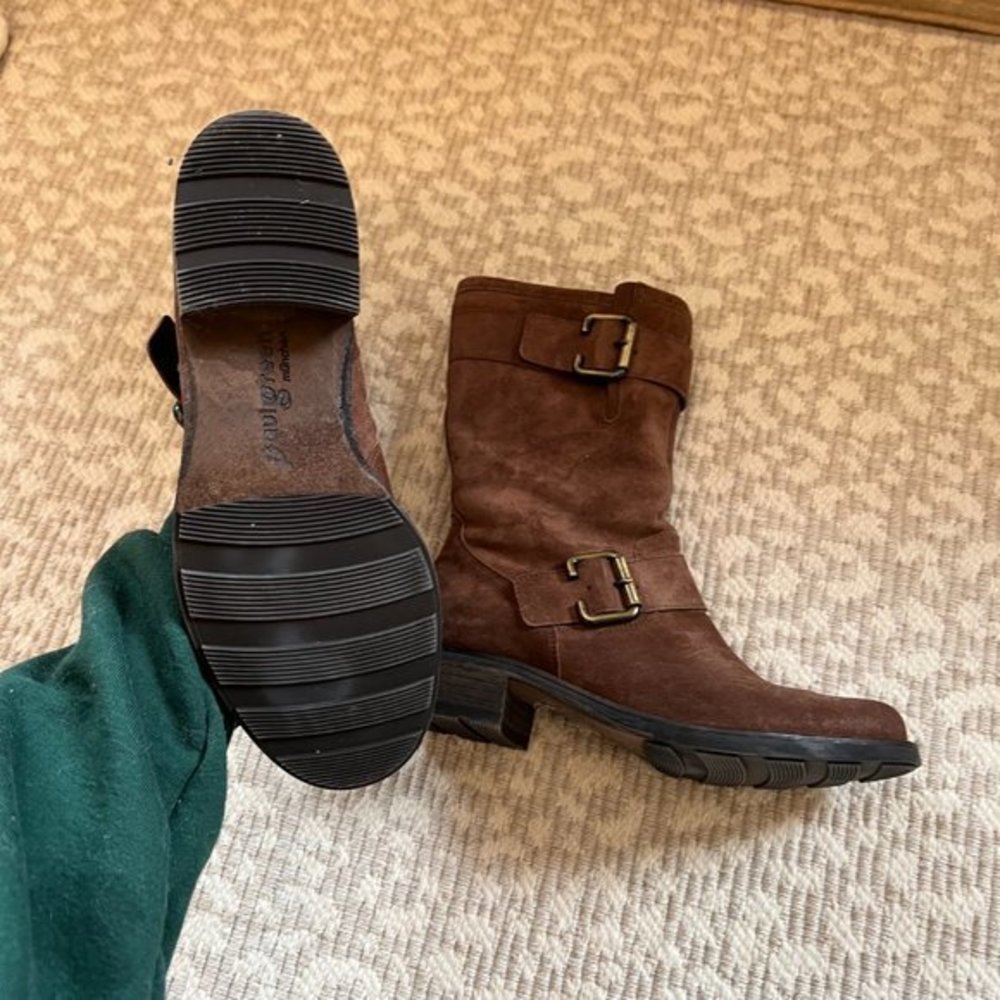 Paul Green Suede‎ Suri Boots (US size 7) - Picture 6 of 9